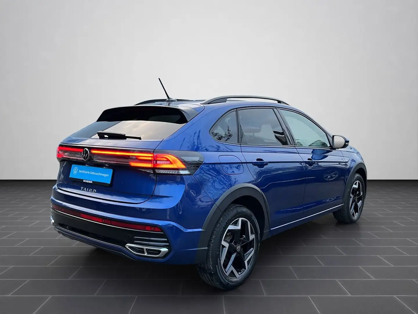 Volkswagen Taigo R-Line 1,0 TSI, DSG, SHZ, RFK, IQ.DRIVE, C Blau - 2