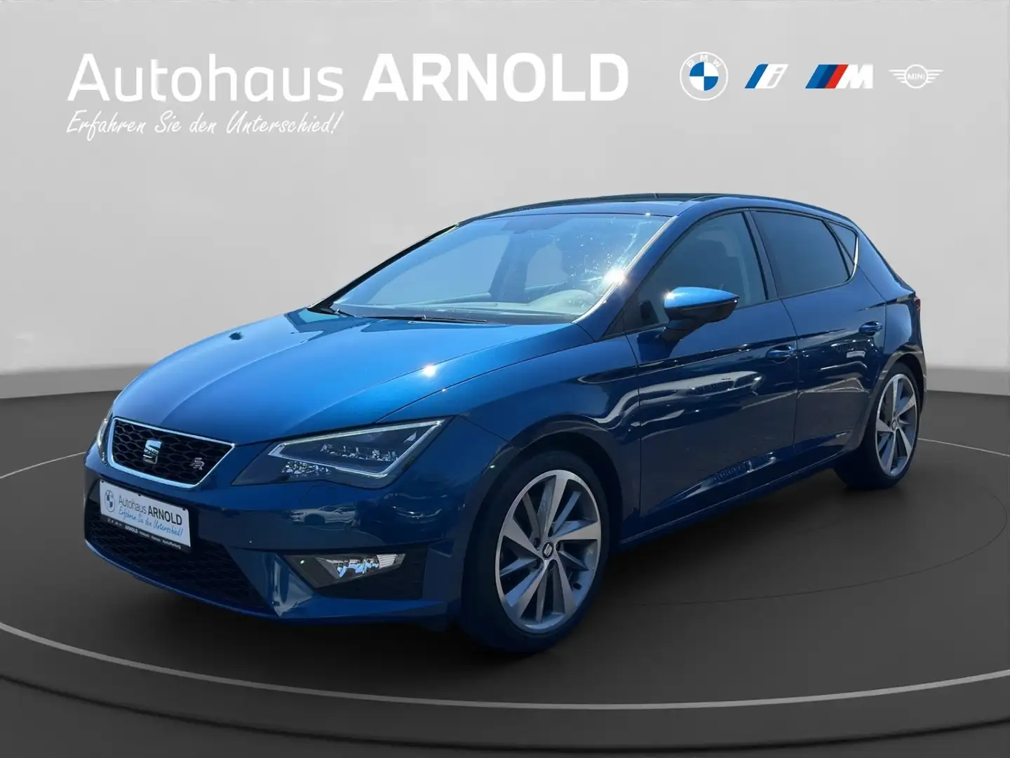 SEAT Leon 1.8 TSI Emotion Navi GSD LED Tempomat Blau - 1