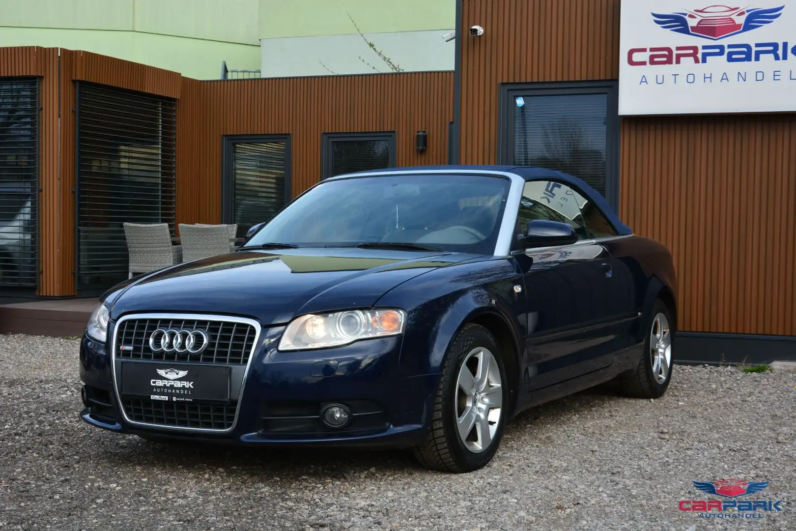 Audi A4 Cabriolet S-Line 2,0 T FSI Multitronic | Navi | X Blau - 2