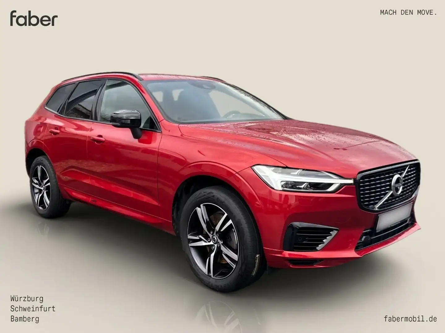 Volvo XC60 T8 AWD R-Design Plug-In Benzin Rojo - 2