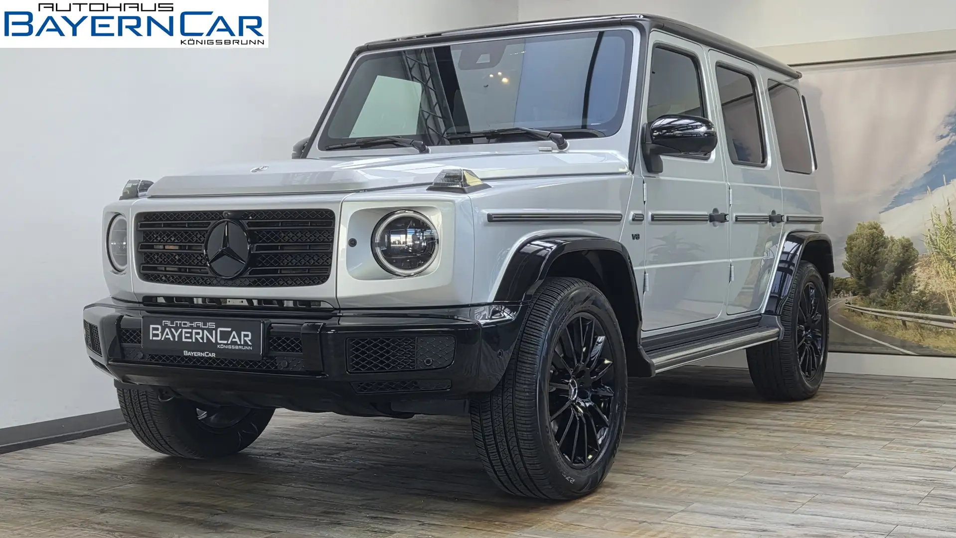 Mercedes-Benz G 500 AMG Night Standheizung Entertainment AHK Silber - 1