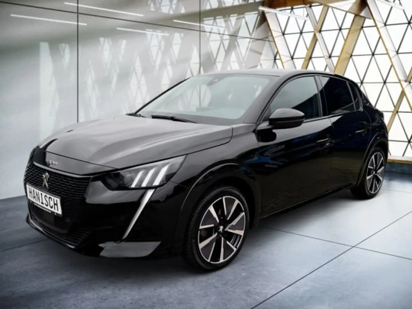 Peugeot 208 Elektromotor 136 Allure Schwarz - 1
