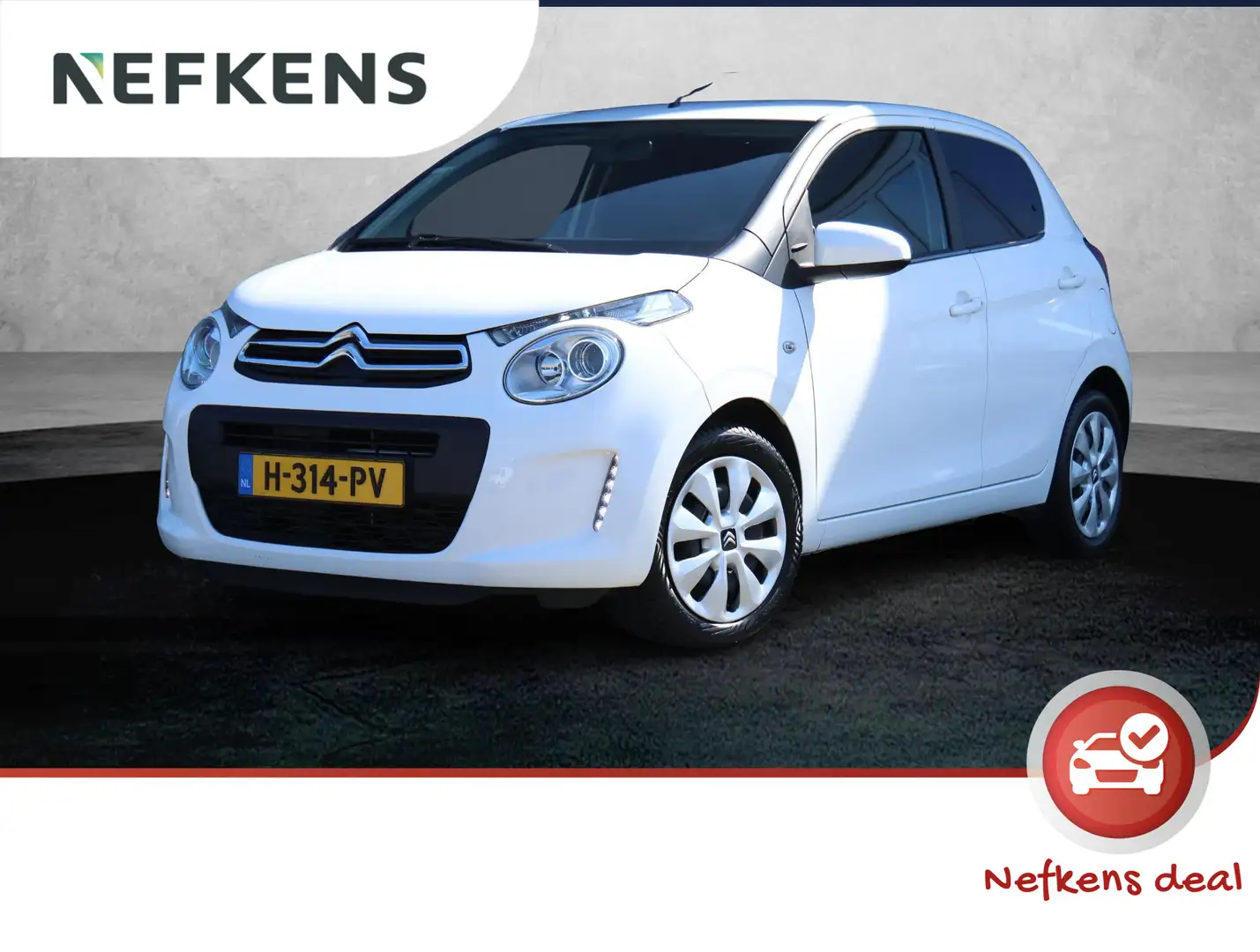 Citroen C1 1.0 VTi Feel | 1ste eigenaar | Airco | Privacy Gla Wit - 1
