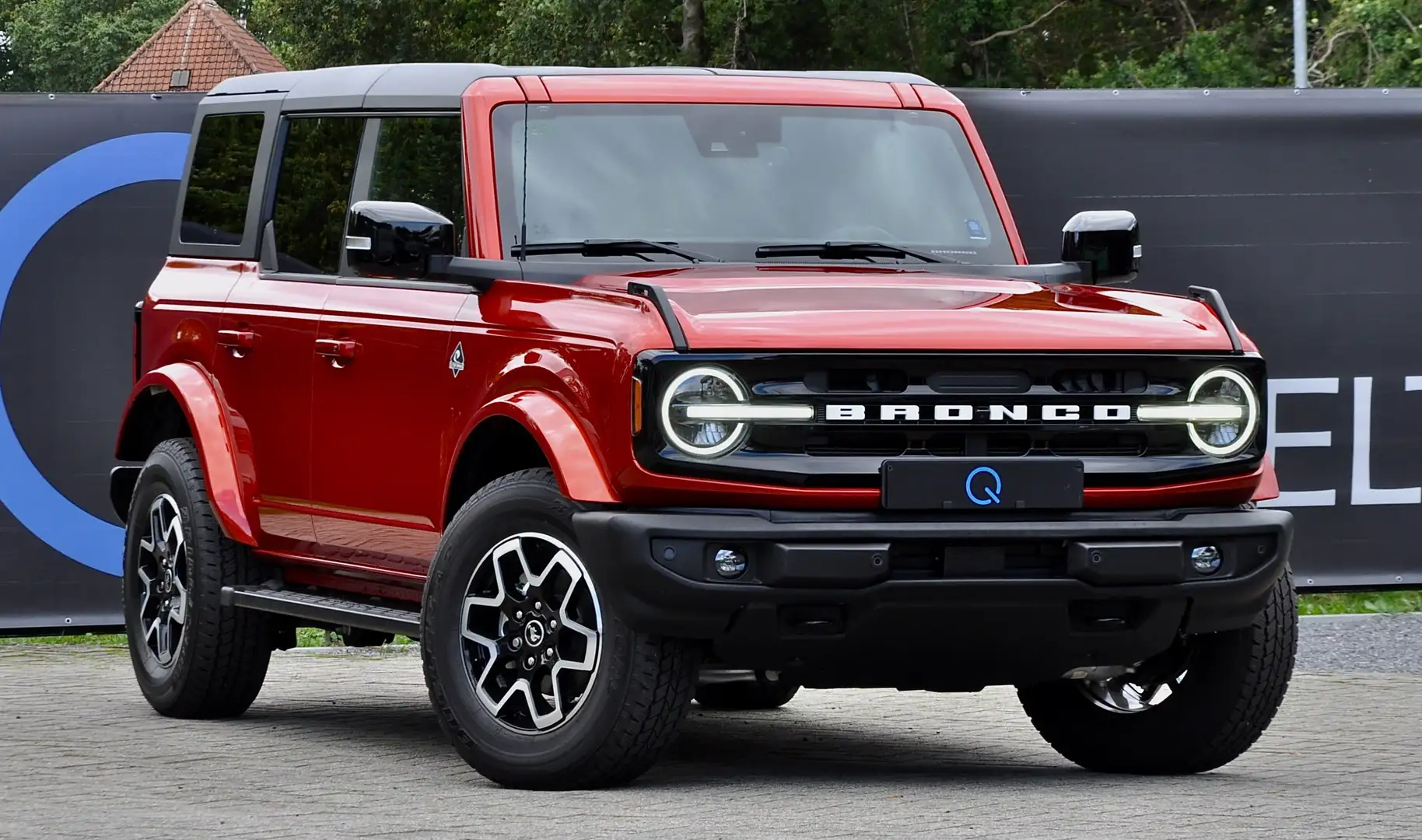 Ford Bronco V6 OUTER BANKS B&O 360° CAM CARPLAY ZETELVERW Rot - 1