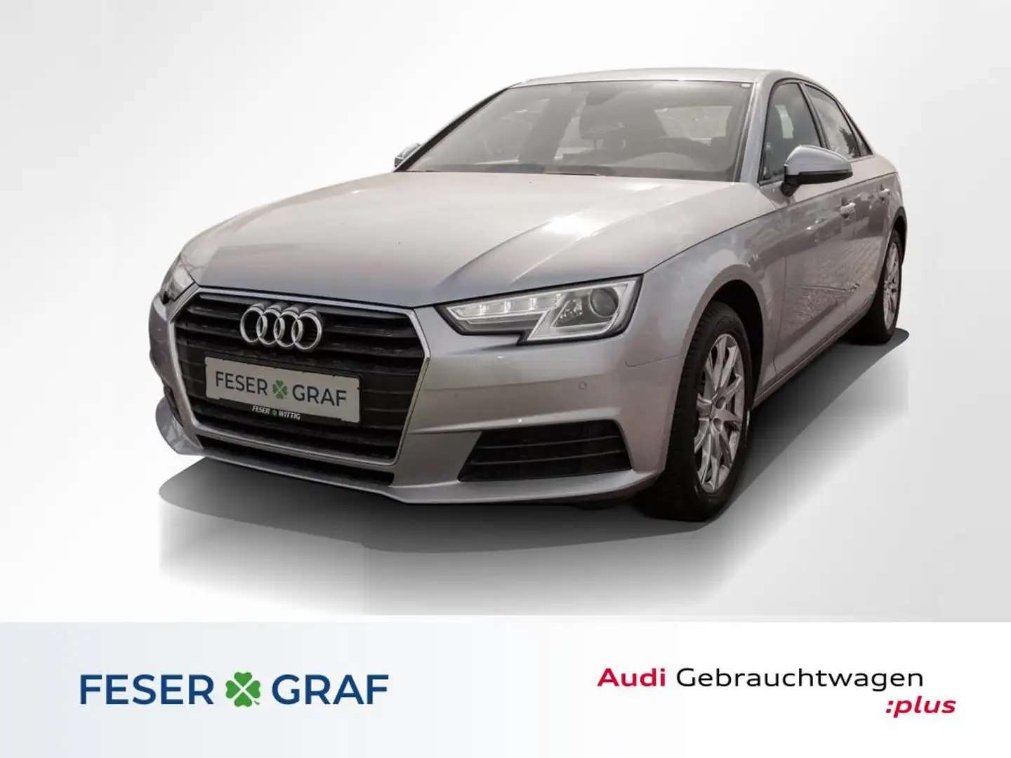 Audi A4 1.4 TFSI Navi/Xenon/2xPDC/GRA/Sitzhzg Zilver - 1