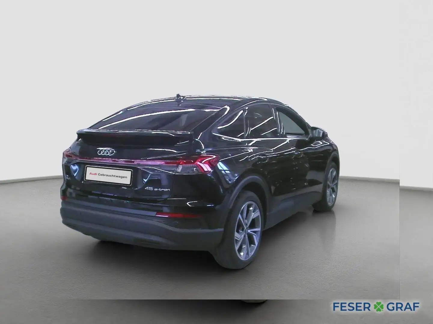 Audi Q4 e-tron Sportback 45 e-tron /LED/ACC/Navi+/AHK/Kamera Schwarz - 2