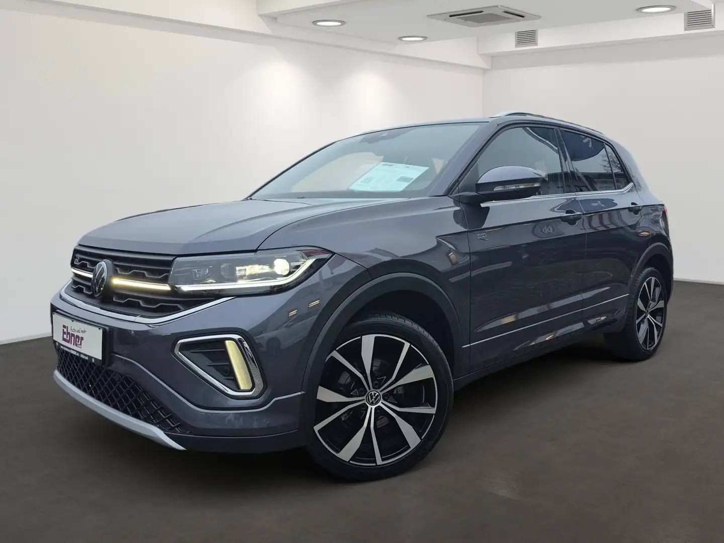 Volkswagen T-Cross R-LINE 1.5TSI DSG ACC+MATRIX+KAMERA+NAVI+PP+18 ALU Grau - 2
