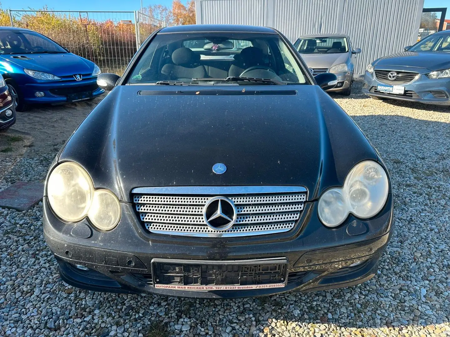 Mercedes-Benz C 180 *Sportcoupe*Kompressor*NAV*MEDIA*ALU*VOLL! Schwarz - 2