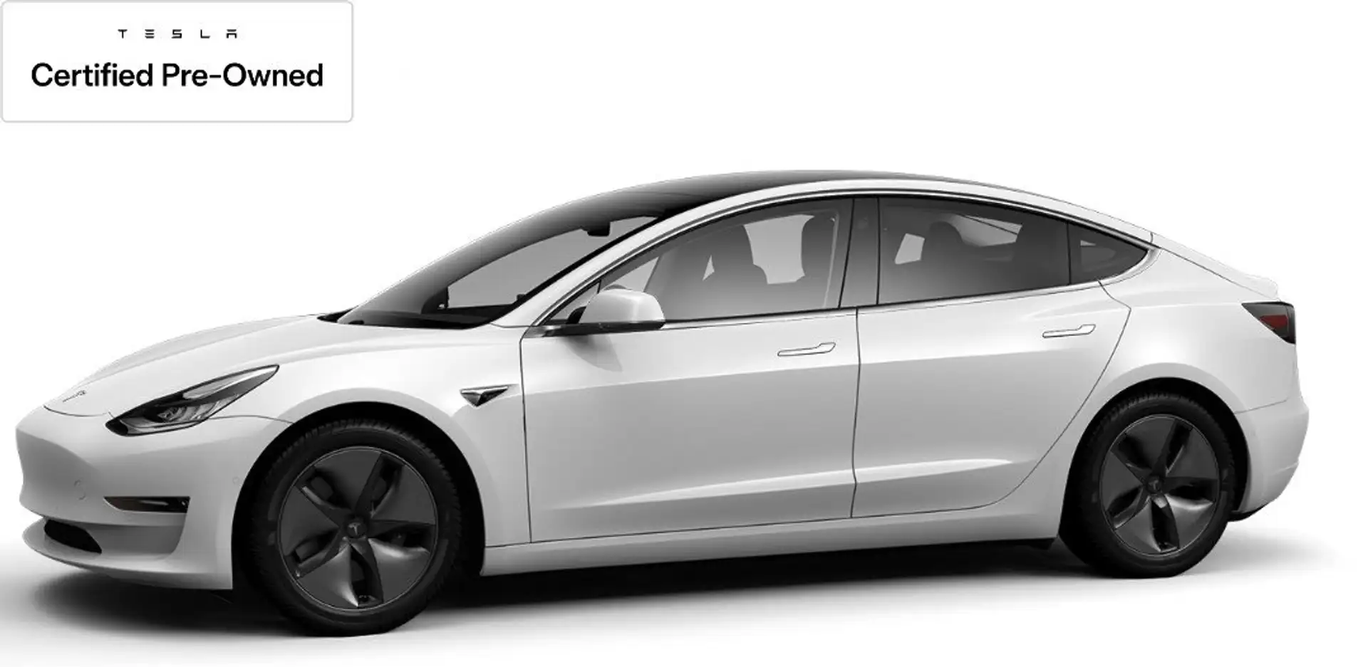 Tesla Model 3 Model 3 Langstreckenbatterie Hinterradantrieb Blanc - 1