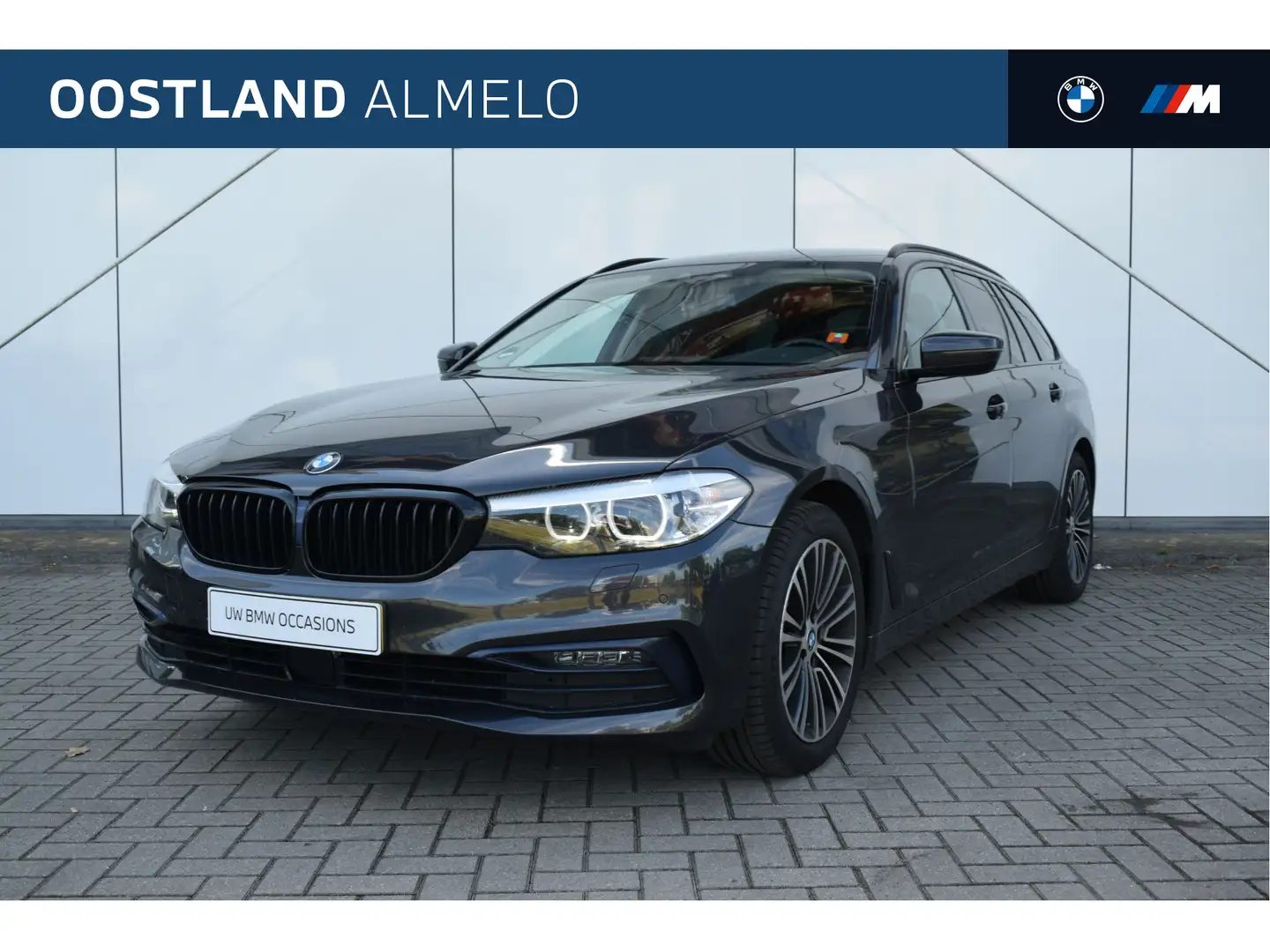 BMW 520 5 Serie Touring 520i High Executive Sport Line Aut Gris - 1