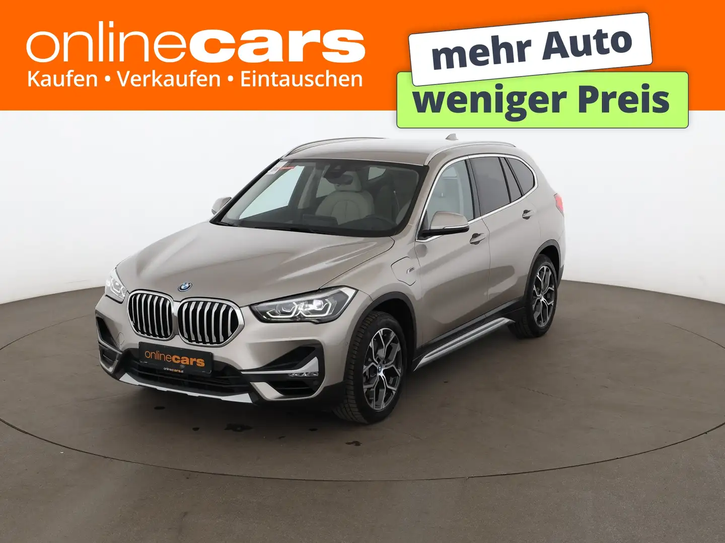 BMW X1 xDrive25e xLine Aut LED HEAD-UP AHK LEDER NAVI Grau - 1