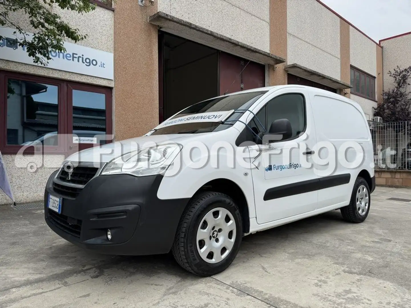 Peugeot Partner Coibentato Isotermico Elettrico Bianco - 1