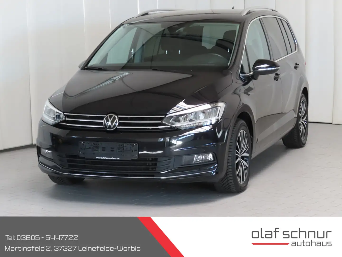 Volkswagen Touran 2.0 TDI Highline Noir - 1
