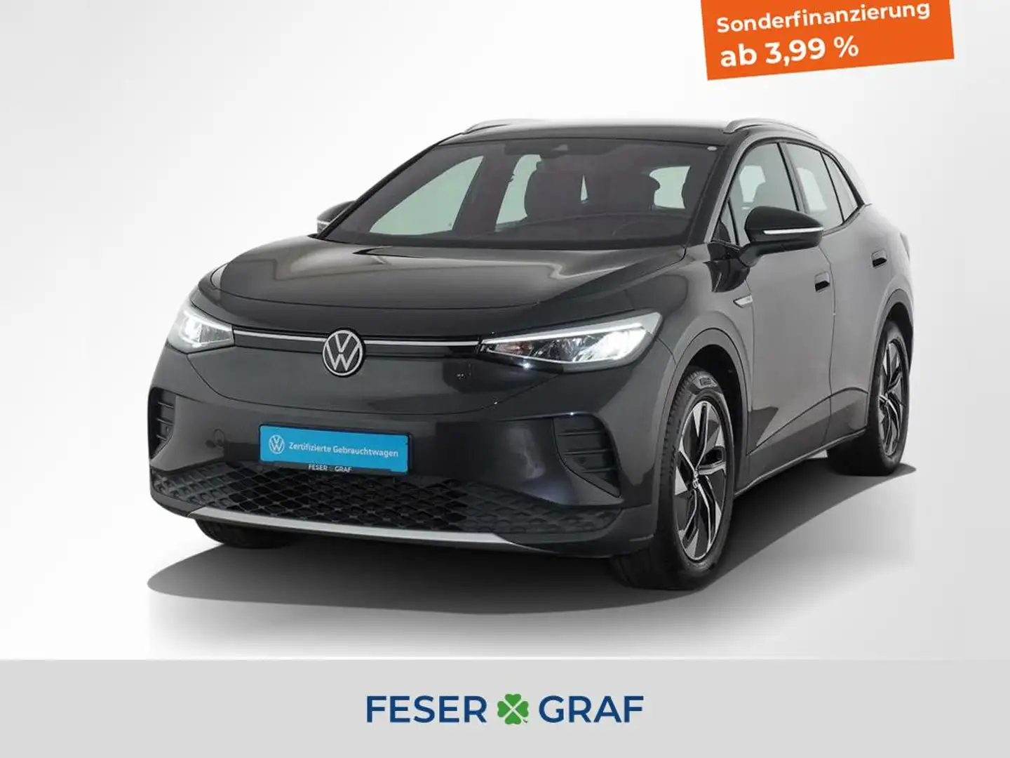Volkswagen ID.4 Pro Performance 150 kW 77 kWh 1-Gang-Automatik AHK Grau - 1