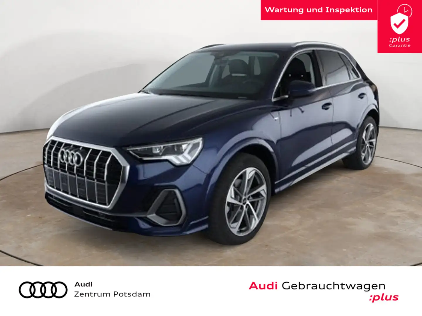 Audi Q3 35 TFSI LED NAVI AHK ACC Blau - 1