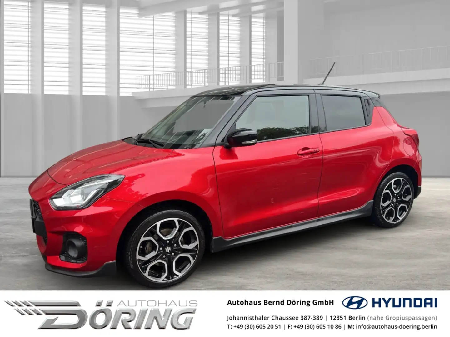Suzuki Swift Sport Hybrid 1.4 Boosterjet 129PS Rot - 1