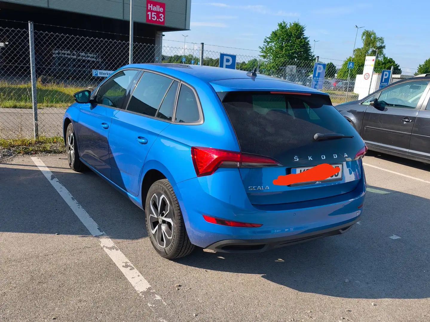 Skoda Scala Scala 1.6 TDI Ambition Blau - 2