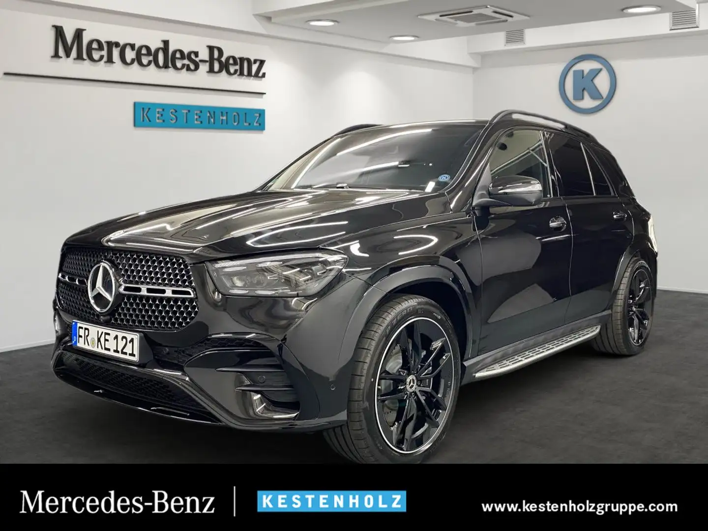 Mercedes-Benz GLE 450 d 4M AMG WideScreen 360° Multibeam HUD AHK Zwart - 1