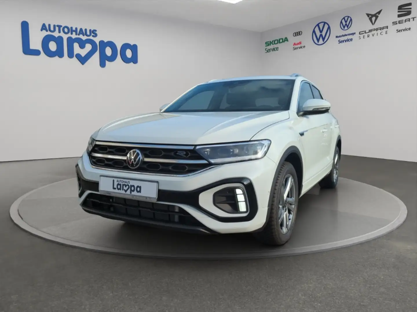 Volkswagen T-Roc R-Line 1.5 TSI DSG AHK,Mass-Sitz,RFK,ACC,DAB+,LED Weiß - 2