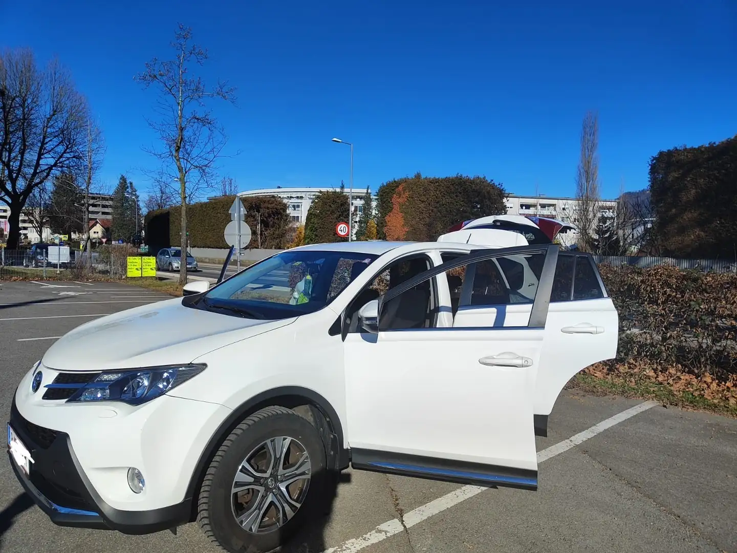 Toyota RAV 4 2.0 D4-D 4WD Blanc - 1