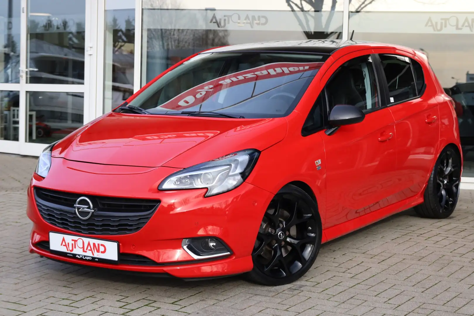 Opel Corsa E 1.4 Turbo OPC Line Bi-Xenon Recaro PDC Rosso - 2