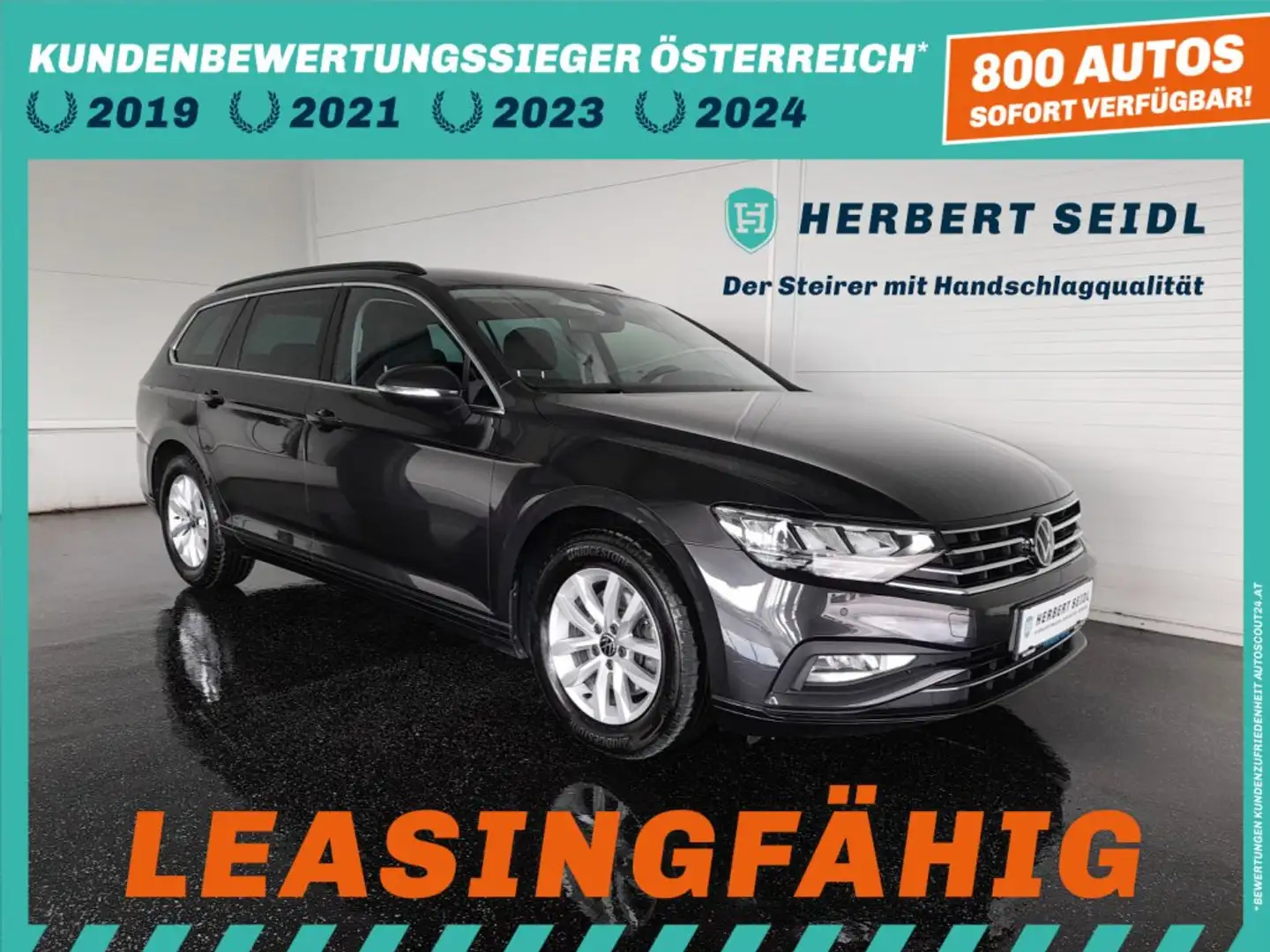 Volkswagen Passat Variant BUSINESS 2,0 TDI DSG *LED / NAVI / ACC / KAMERA / SPORTMASSAGESITZ / E-KLAPPE / 3-ZONEN-KLIMA* Grau - 1