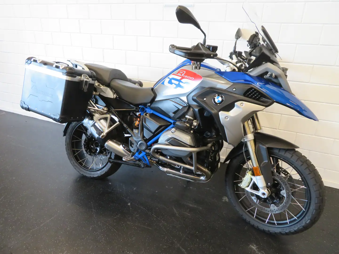 BMW R 1200 GS ABS RALLY KOFFERS Blauw - 2