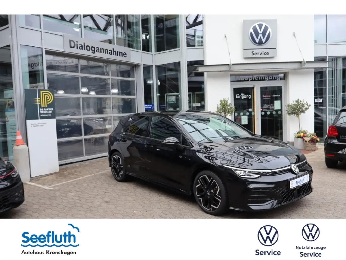 Volkswagen Golf VIII 1,5 TSI R-Line 18 Zoll  LED Plus RFK Spurwech Noir - 1