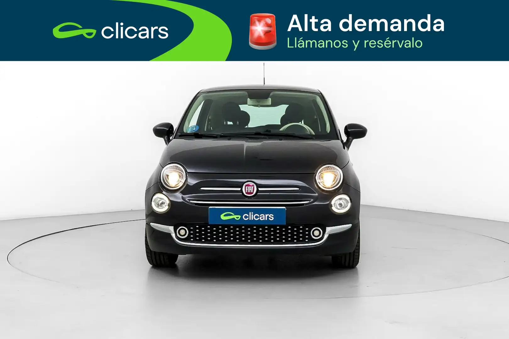 Fiat 500 1.0 Hybrid Dolcevita 52kW Negro - 2