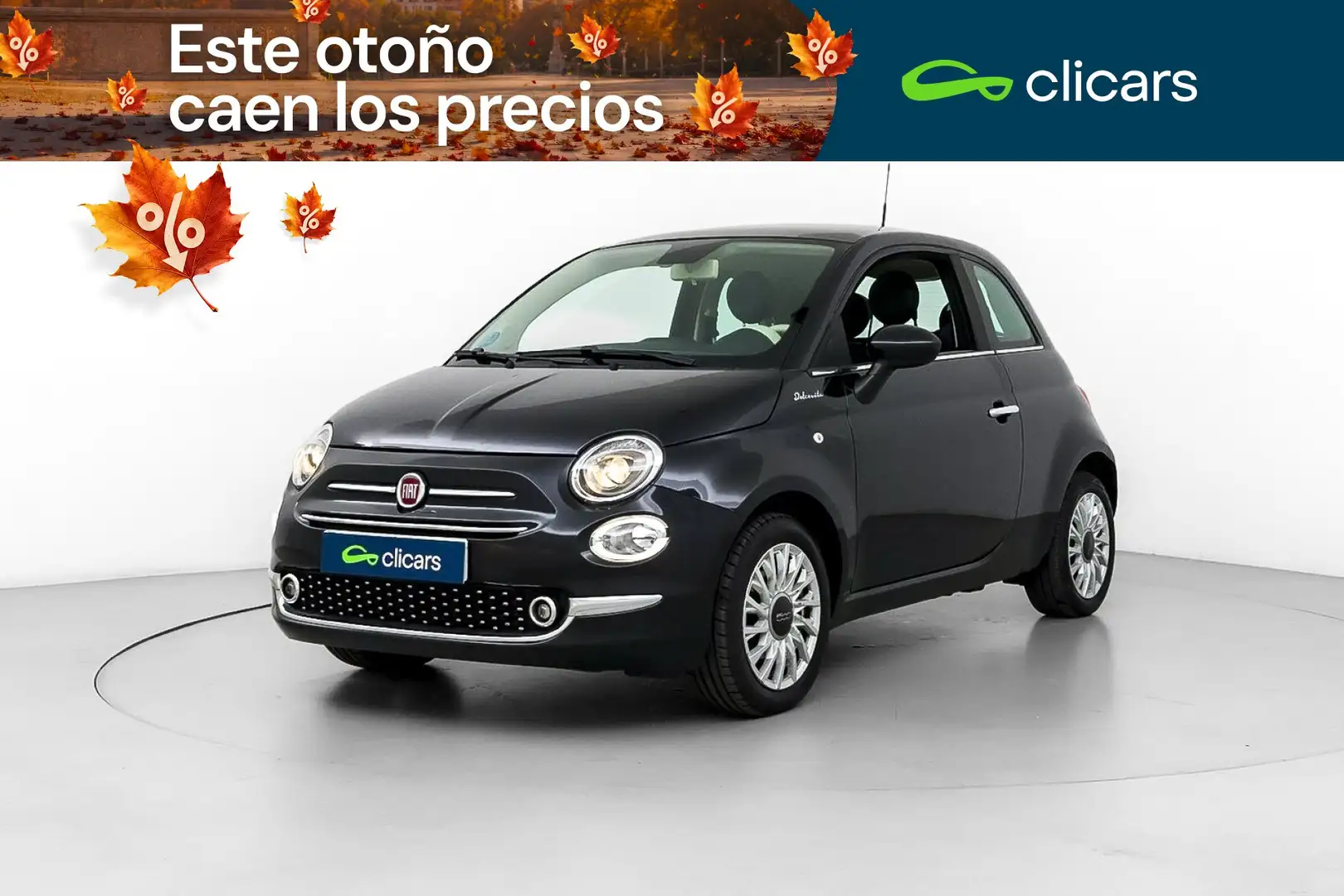 Fiat 500 1.0 Hybrid Dolcevita 52kW Negro - 1