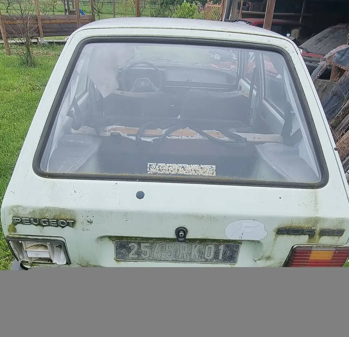 Peugeot 104 gl Blanc - 2