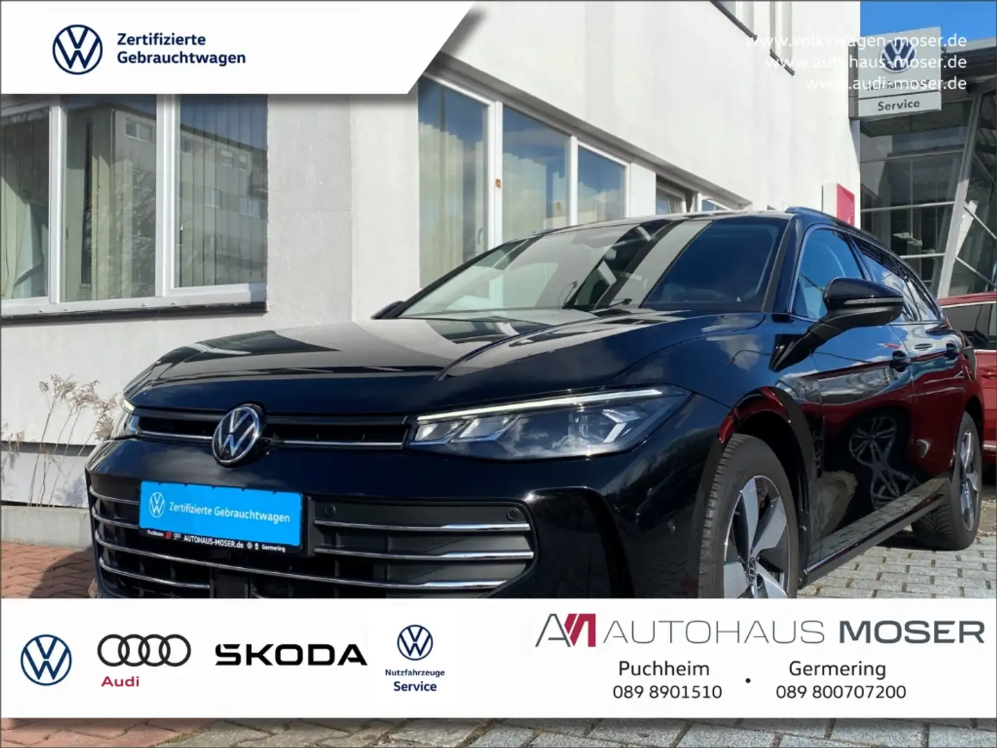 Volkswagen Passat Variant 1.5eTSI Business IQ*360*AHK*ACC!! Schwarz - 1