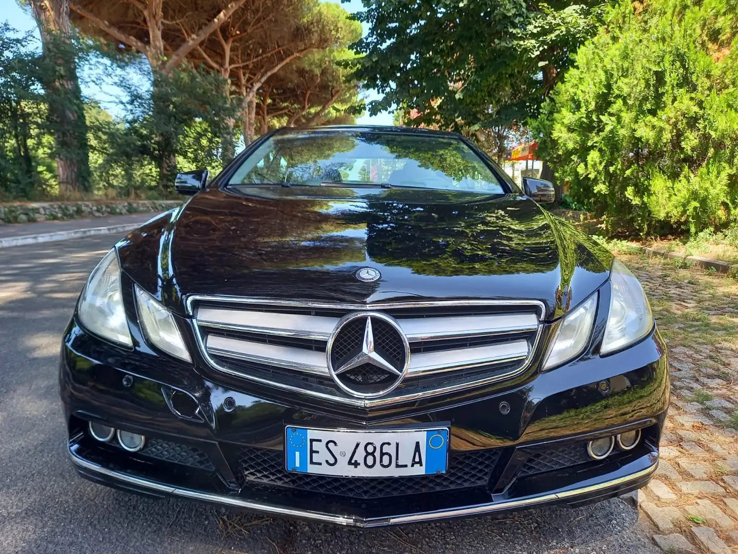 Mercedes-Benz E 220 Coupe 2.2 170cv Manuale Tagliandata GARANZIA 12m Zwart - 2