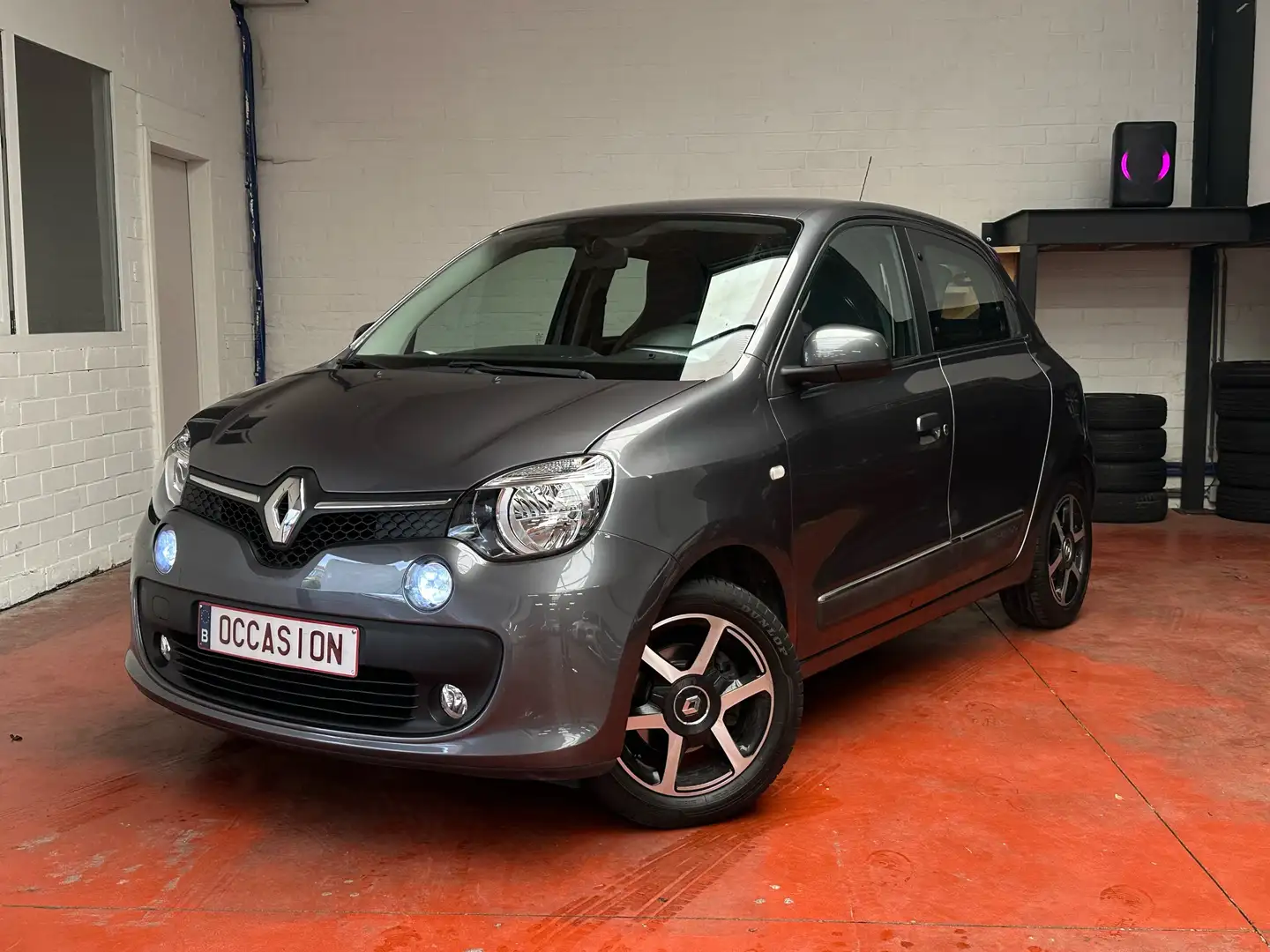 Renault Twingo Automatique !! 43.000km !! GARANTIE + ENTRETIEN Gris - 2