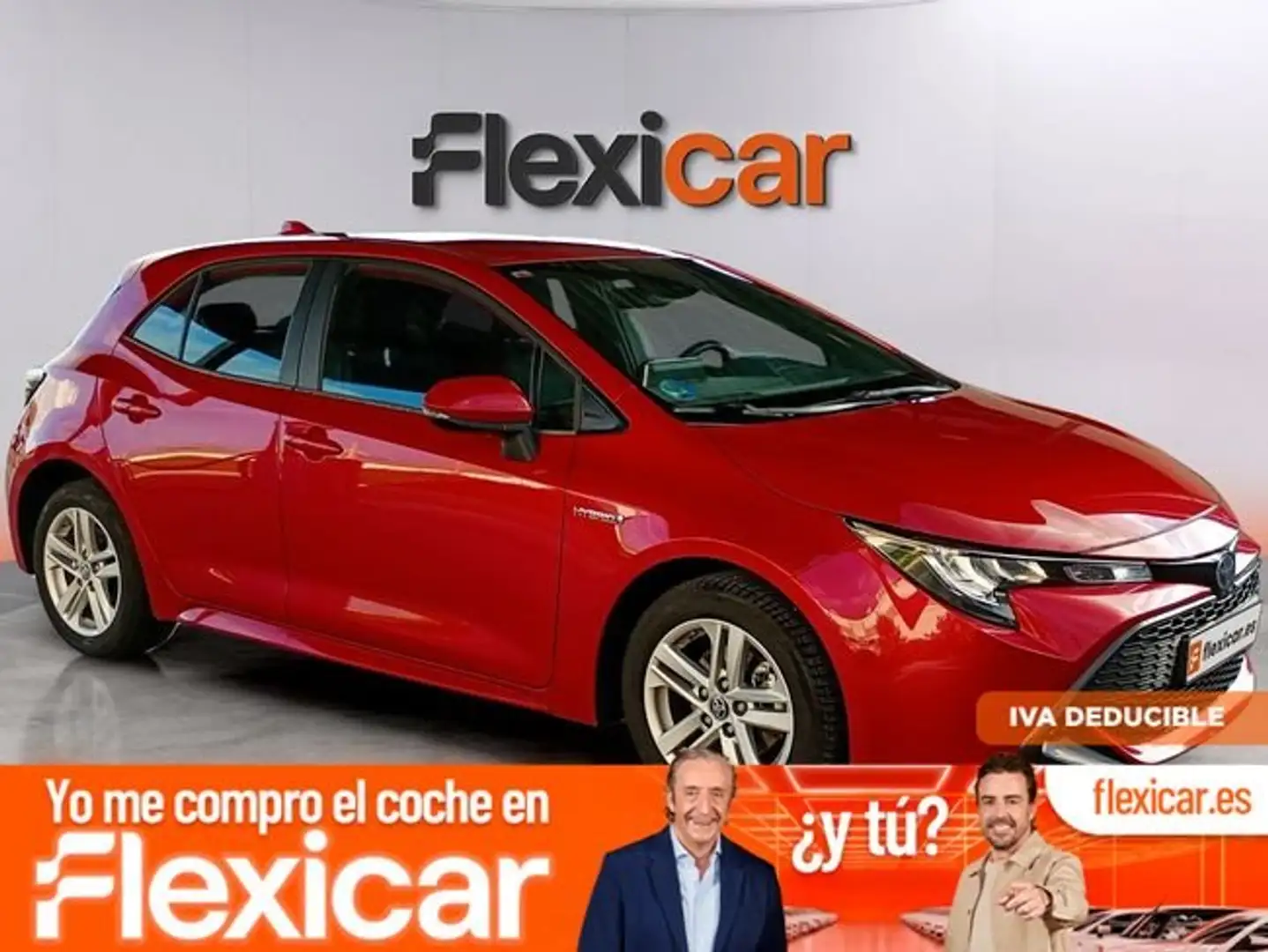 Toyota Corolla 1.8 125H ACTIVE TECH E-CVT Rojo - 1