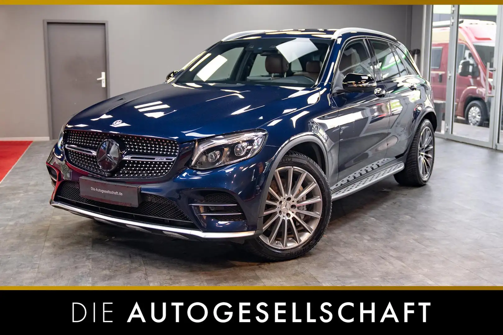 Mercedes-Benz GLC 43 AMG *ILS*KEYL*SHZG*ACC*AIRMATIC*360KAMERA* Albastru - 1