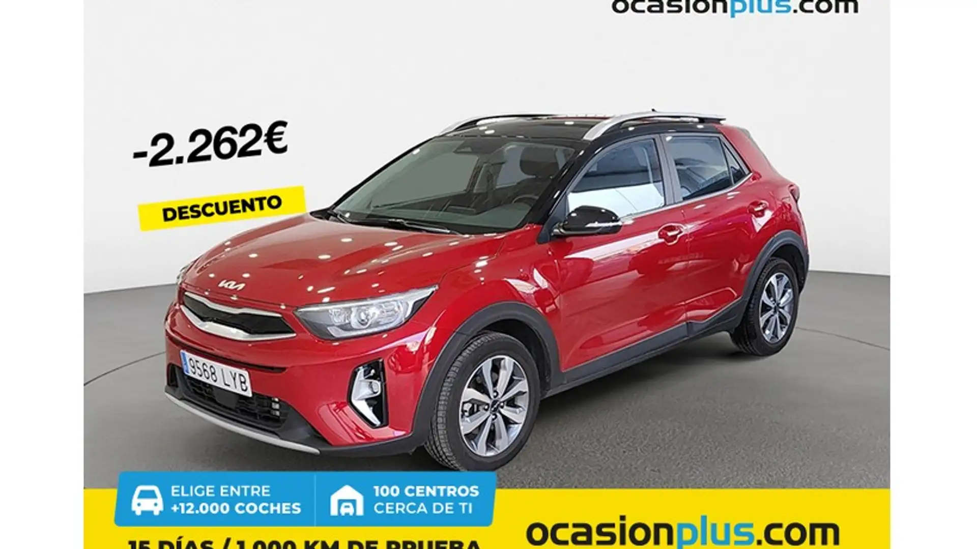 Kia Stonic 1.0 T-GDi MHEV Drive 120 Rojo - 1