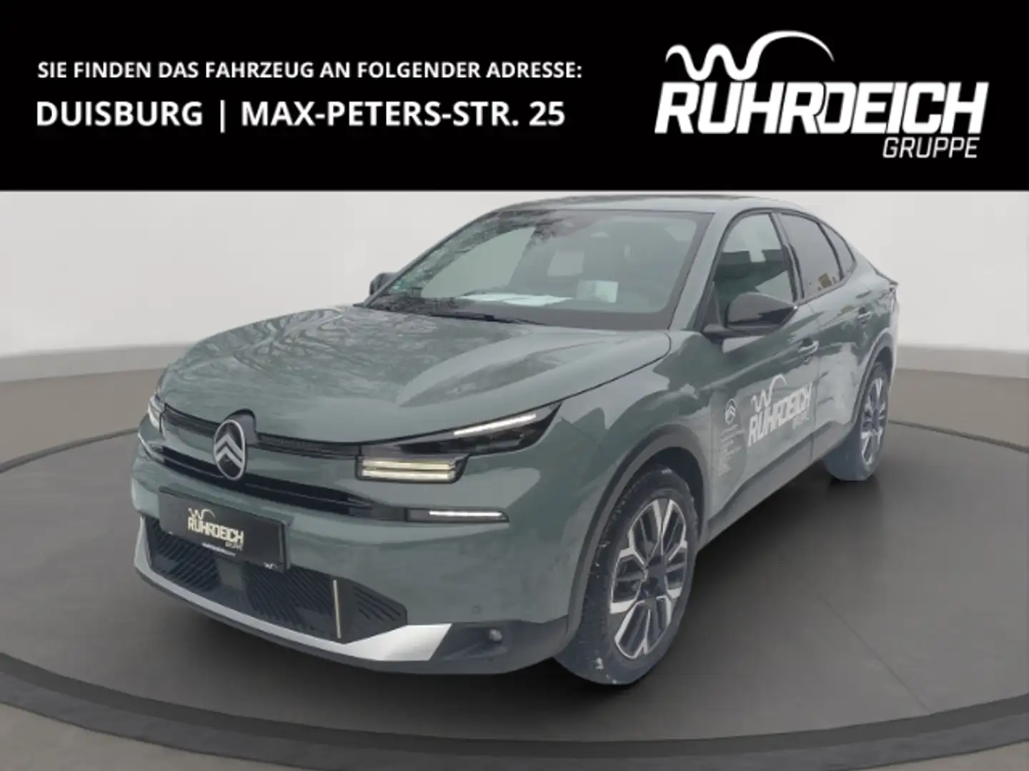 Citroen C4 Max Navi PDC vo. & Hi. CAM Totwinkel Carplay AA Di Grün - 1