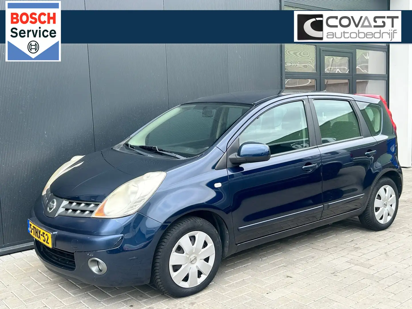 Nissan Note 1.4 Life Pack | Airco | Apk tot 18-09-2026 | Blauw - 1