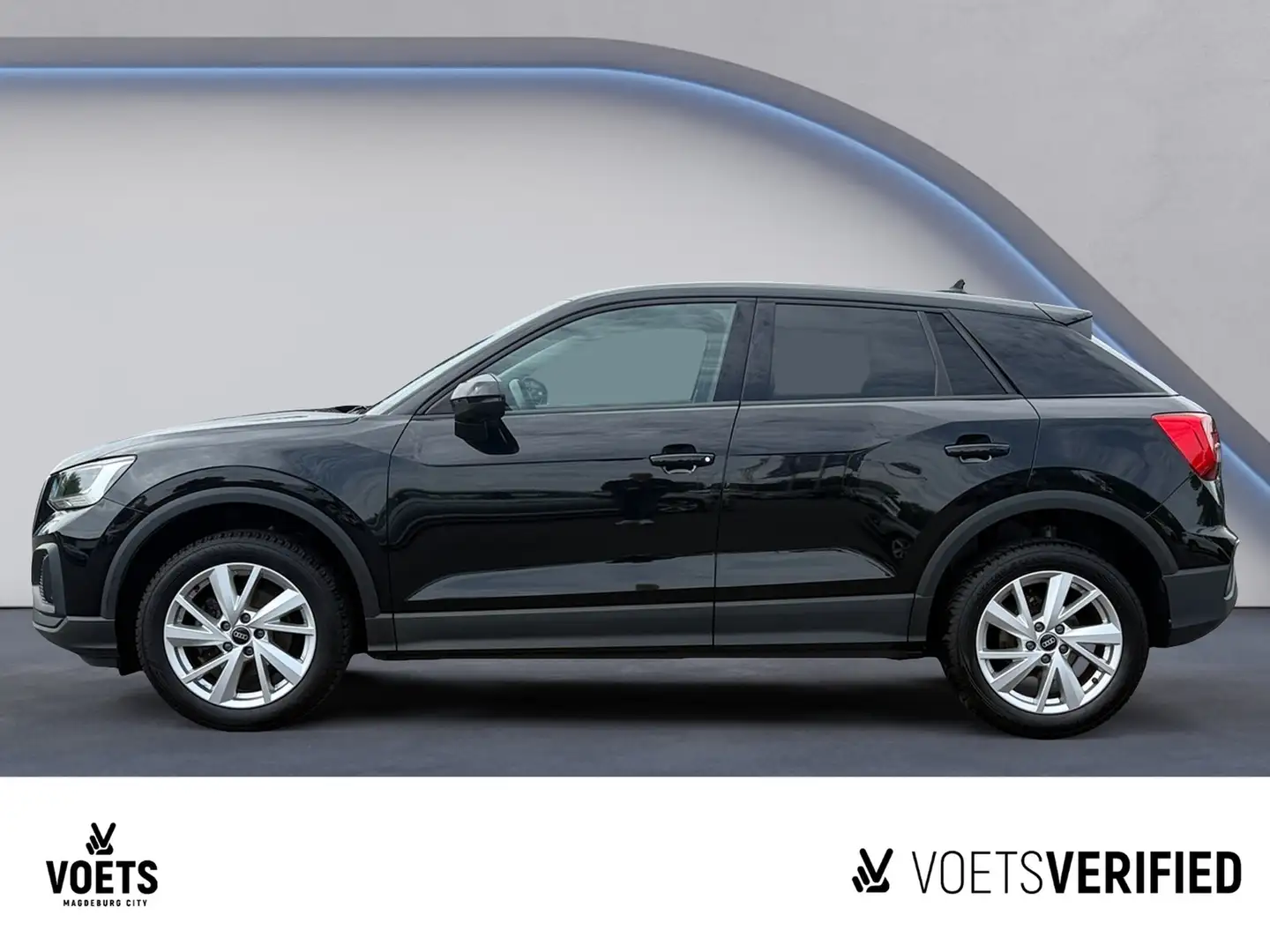 Audi Q2 1,5 TFSI 35 basis DSG+KAM+LED+NAVI Negro - 2