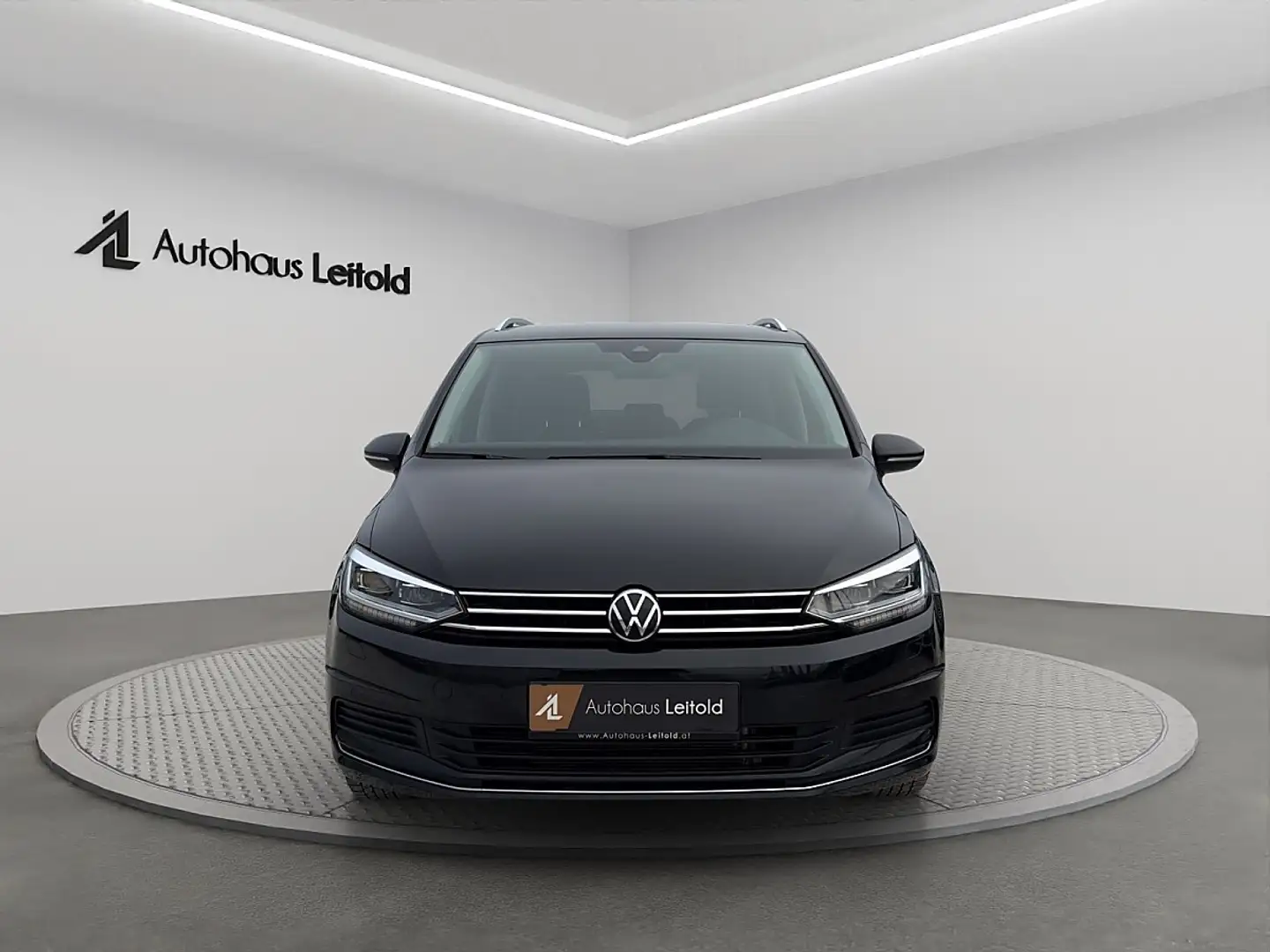 Volkswagen Touran 1,5 TSI DSG Comfortline GOAL AHK 7 SITZE IQ LED... Schwarz - 2