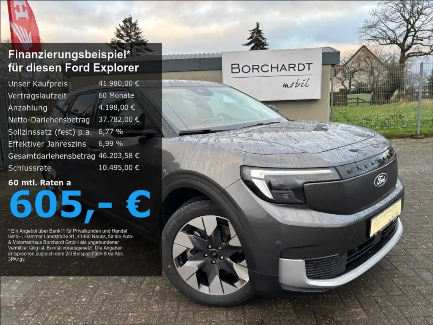 Ford Explorer *Premium*RWD *Leder*B&O-Sound-System*Grau* Gris - 1