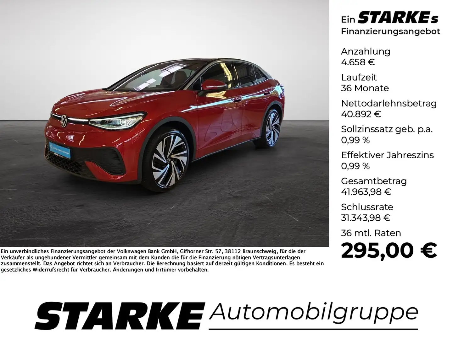 Volkswagen ID.5 Pro mit Infotainment-Paket Roşu - 1