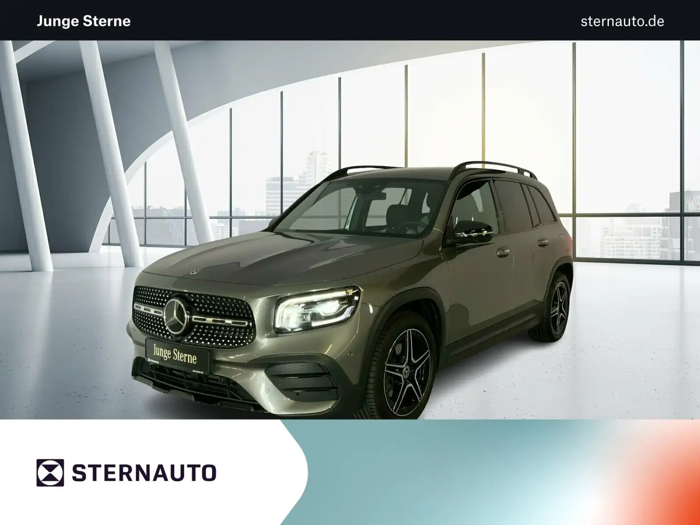 Mercedes-Benz GLB 250 GLB 250 4M AMG Night AHK MultibeamLED DISTRO 360 Szary - 1