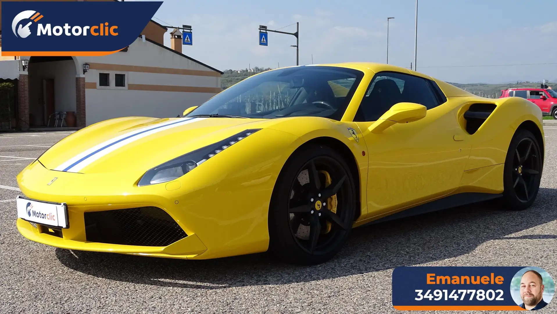 Ferrari 488 Spider Jaune - 1