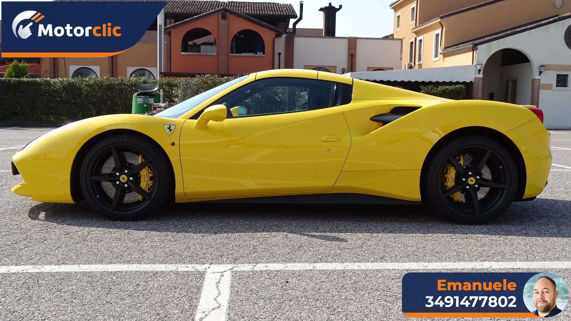 Ferrari 488 Spider Jaune - 2