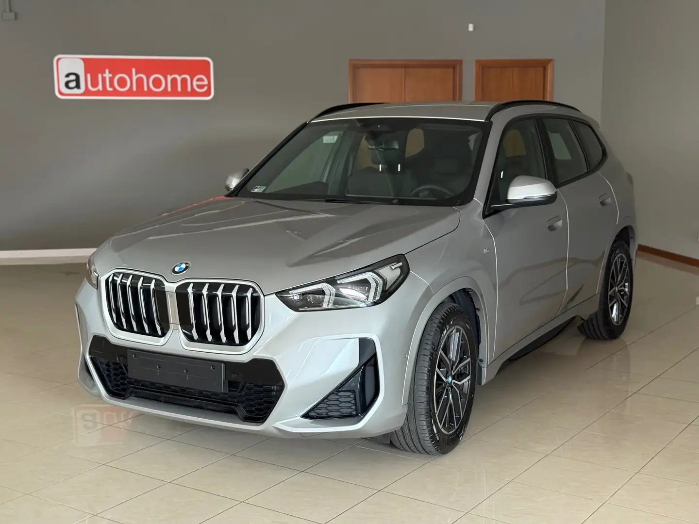 BMW X1 sdrive 18d MSport Promo +IVA PELLE KEYLESS Grigio - 1