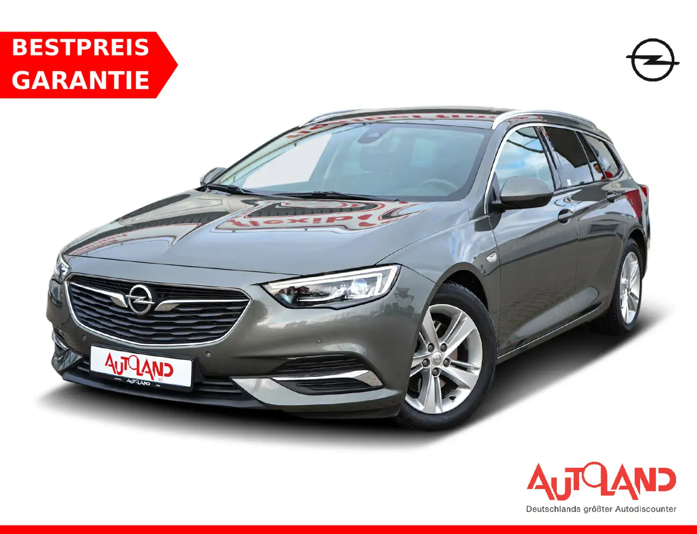 Opel Insignia ST 1.5 Turbo LED Klimaaut. Navi AHK PDC Gris - 1