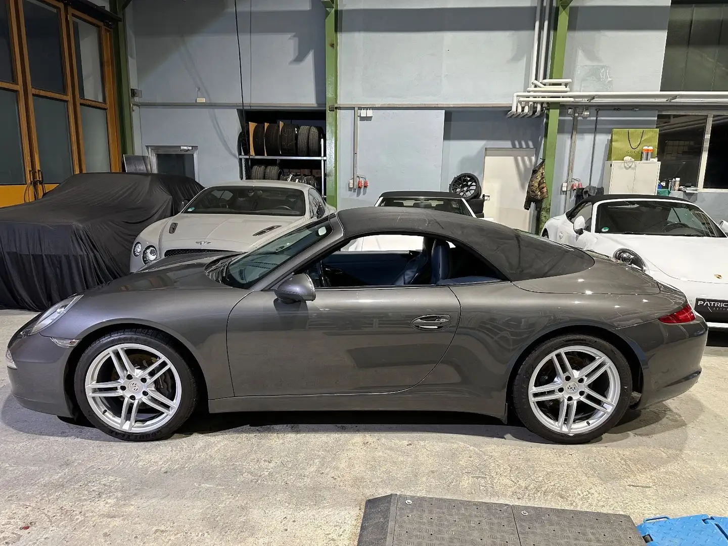 Porsche 991 Cabrio Sitzkühl/Keyless/Leder Grau - 2