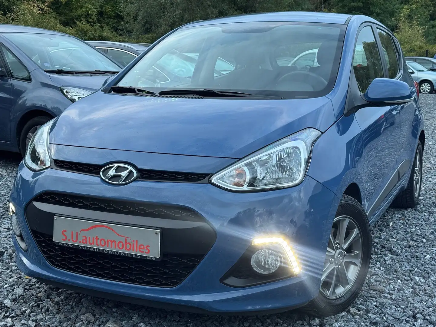 Hyundai i10 1.0i Joy 78000km/Jantes/Clim/Pdc/Cruize/GAR 12Mois Bleu - 1